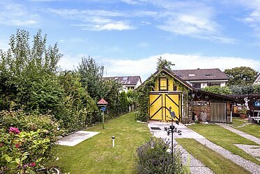 496 m² lot with existing building in Germering/Unterpfaffenhofen