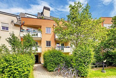 Au: Bright 1.5-room apartment near the Isar river