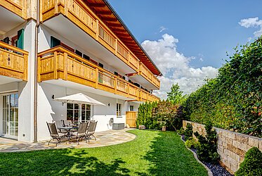Bad Wiessee: 3-room apartment - luxury living with garden