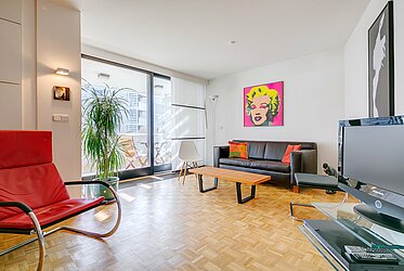 Schwabing: generous 2-room apartment near the Ungererbad