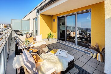 Riem: Attractive 2.5-room roof terrace apartment - available by arrangement