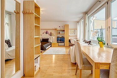 Isarvorstadt: Quiet 1-room apartment between Gärtnerplatz and the Isar