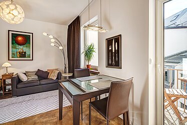 Isarvorstadt: Quiet 1-room apartment near Gärtnerplatz