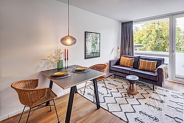 Maxvorstadt: Furnished apartment - Zieblandstraße