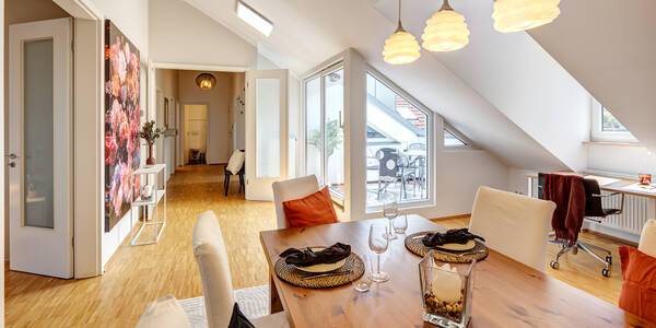 roof terrace apartment with 4 room | Munich-Neuhausen | 13982