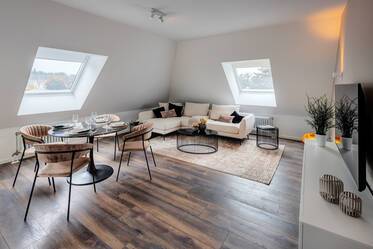 Furnished roof terrace apartment in Großhadern