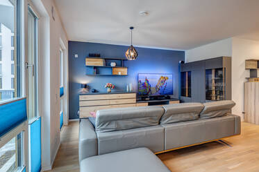 New and modern building ensemble in Pasing