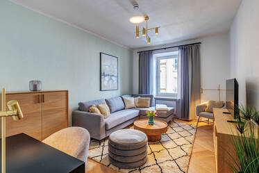 First occupancy: Glockenbachviertel, near the Isar