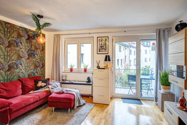 Bright, beautiful 2-room apartment in Munich-Au